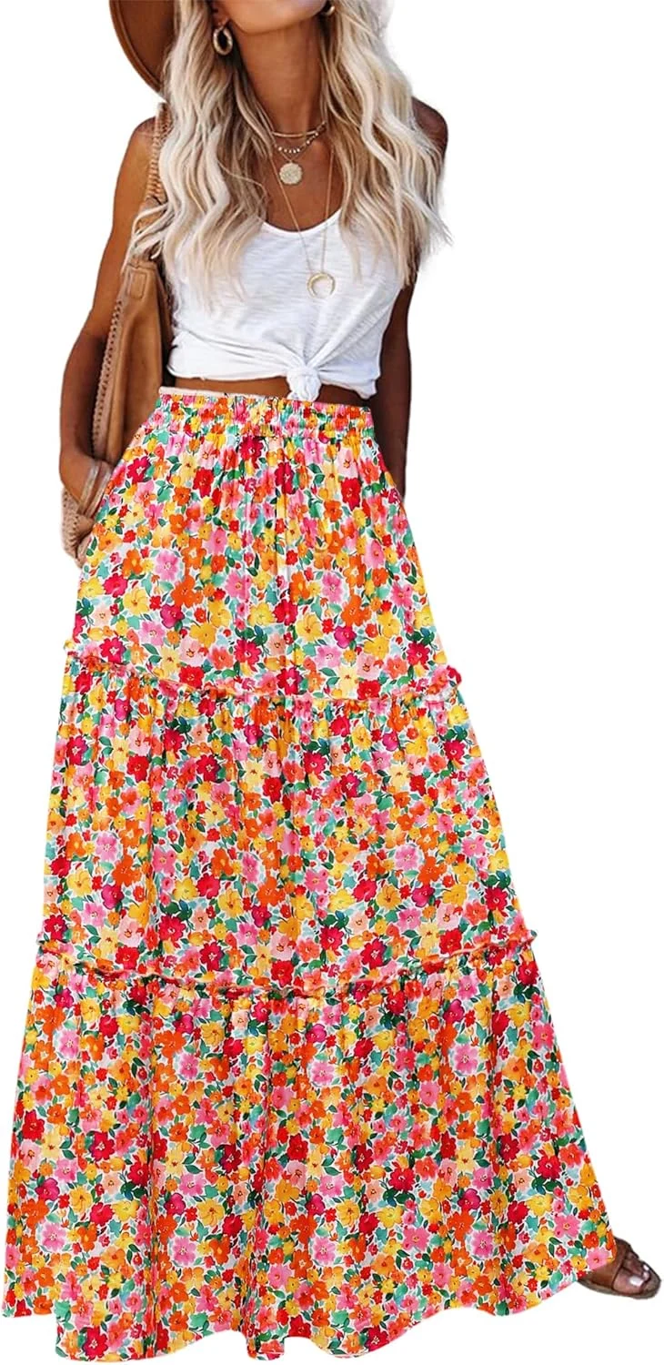 Women’s Summer Skirt Just $28.99 – Lightweight Flowing Style at Amazon