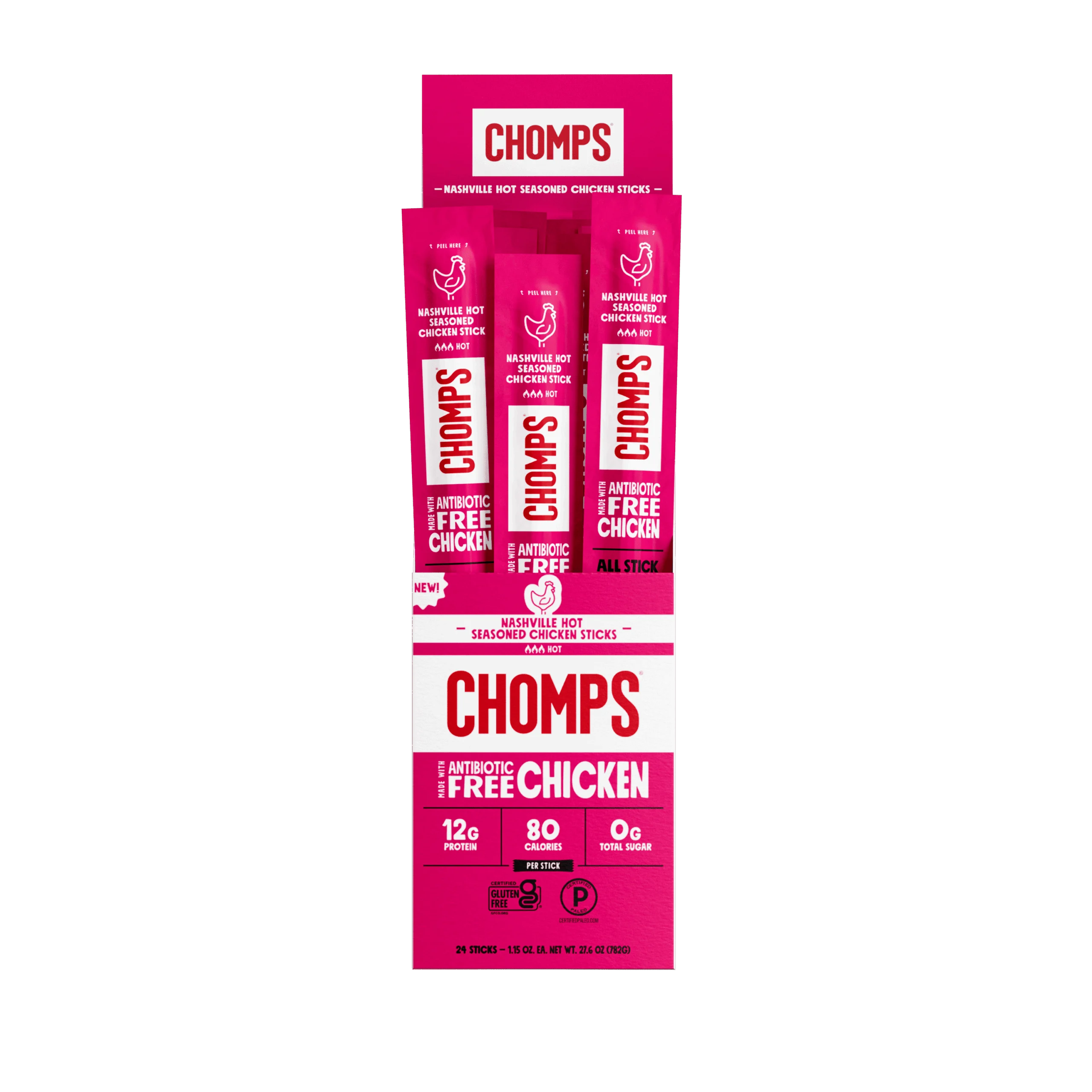 Free Chomps Nashville Hot Seasoned Chicken Sample at Sendmeasample