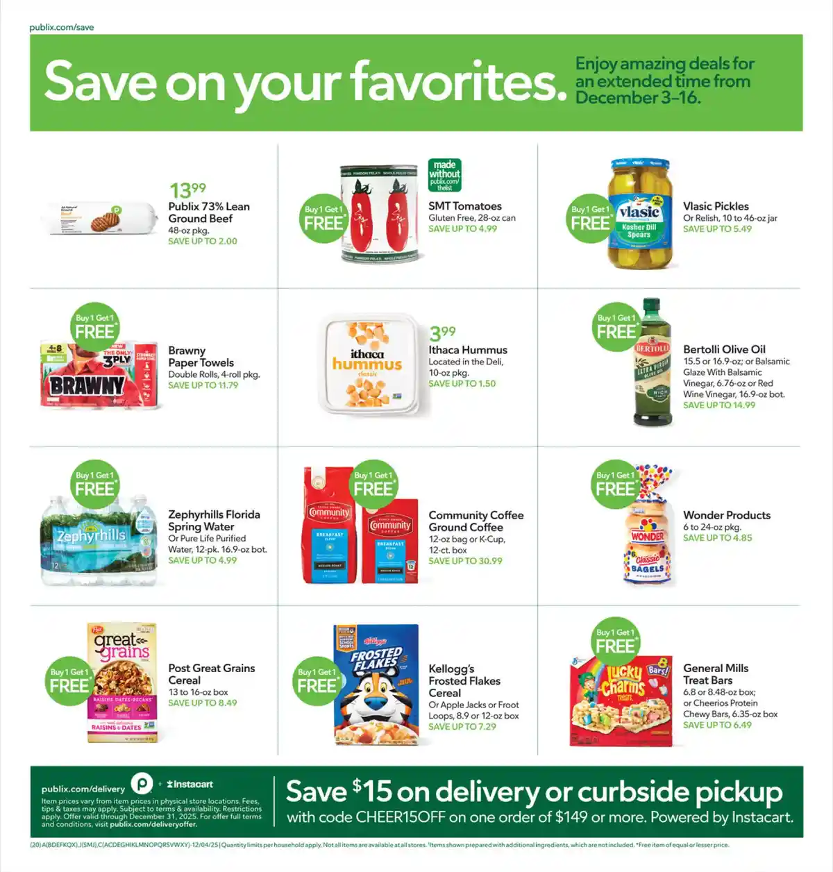 Publix Unadvertised Deals 7/8-7/14 Up to 50% Off at Checkout51
