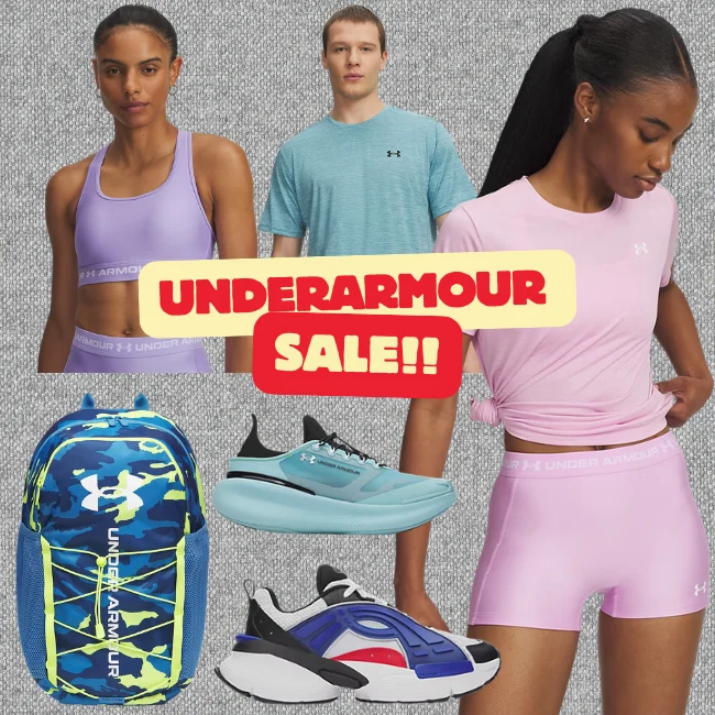 Under Armour Sale: 50% Off at Under Armour