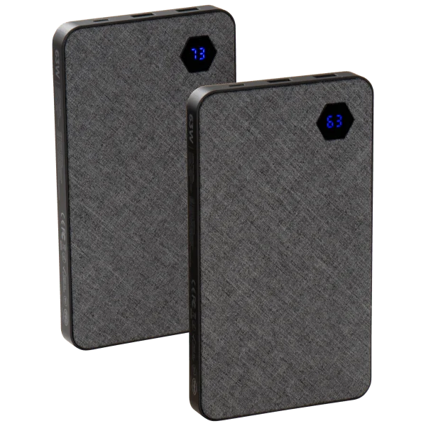 Einova 20,000mAh Power Bank 2‑Pack Only $25 at Morningsave