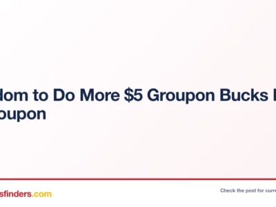Groupon deal card