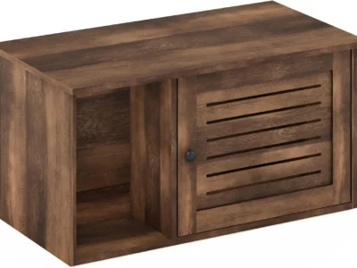 Furinno Peli Farmhouse Hidden Cat Litter Box w/ 1 Door $42 at Amazon