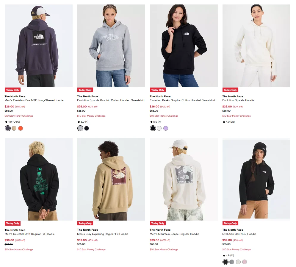 The North Face Hooded Sweatshirt Deal at Macy’s: Save 60%