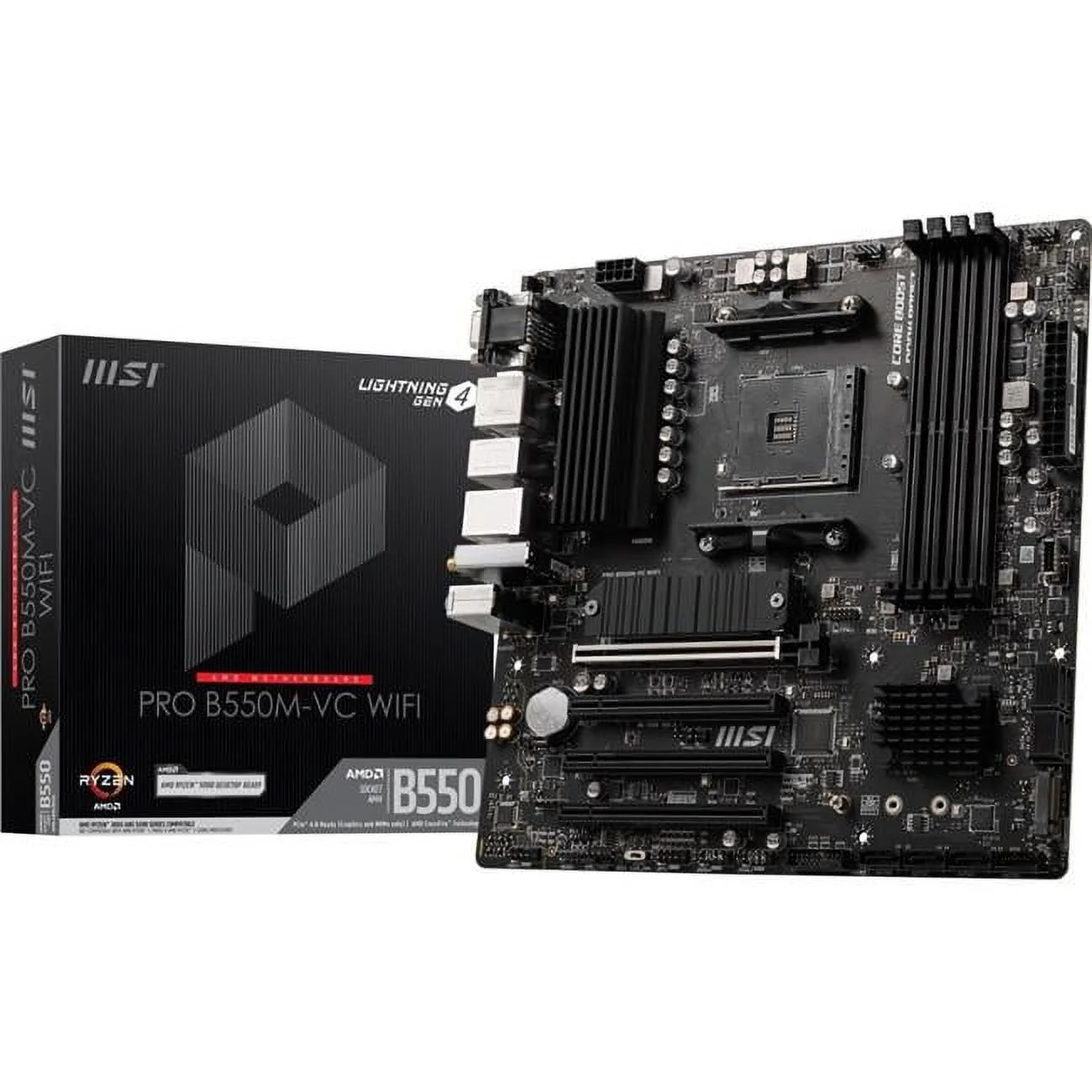 Ryzen 5 5500 + MSI B550M-VC WiFi Only $254 (Reg. $350) at