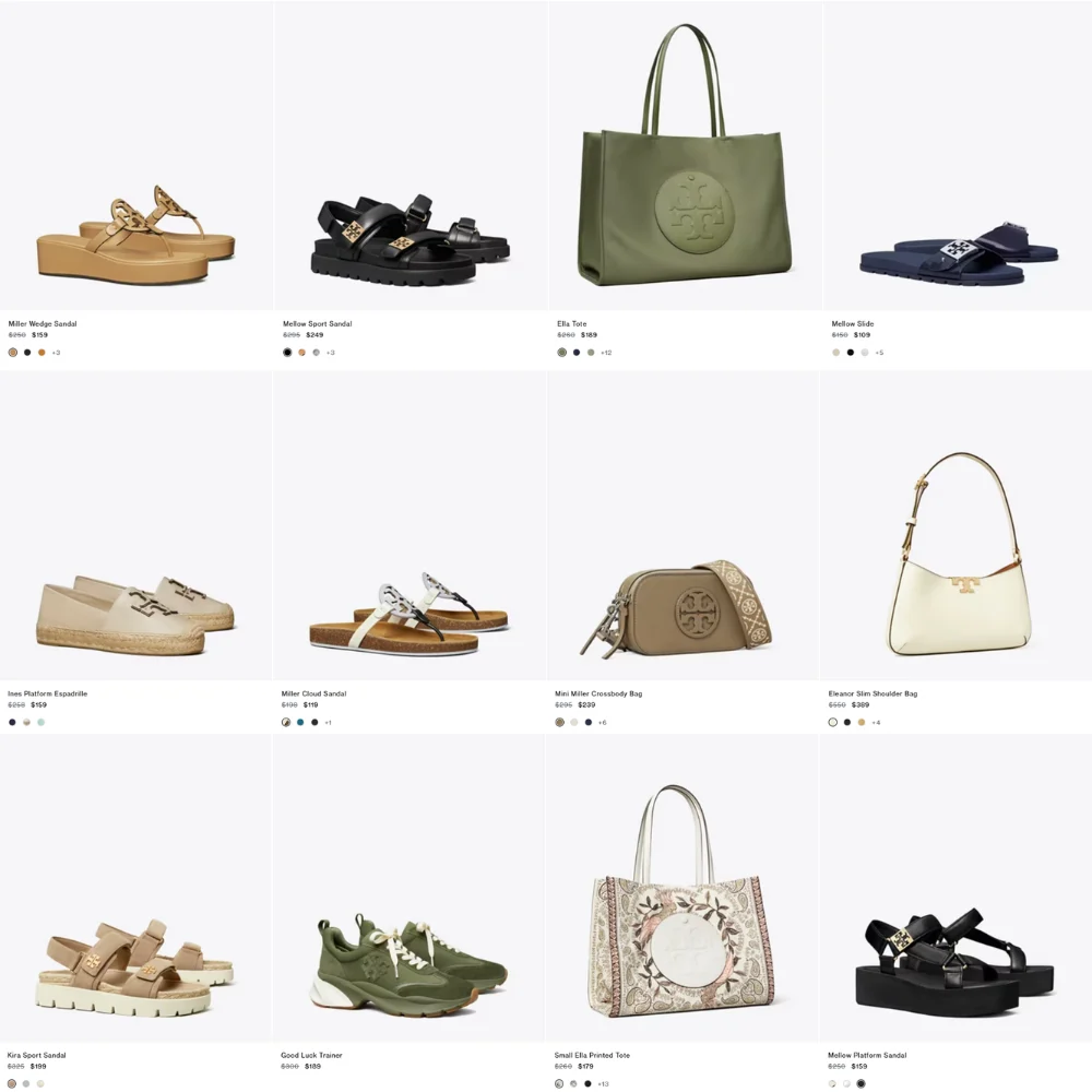 Women’s Designer Sale at Tory Burch: Shoes, Bags & Clothes