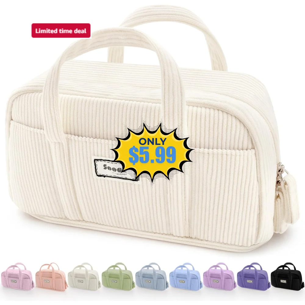 Sooez Large Pencil Case Pouch Deal: Save 33%