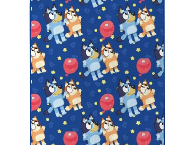 Bluey Balloon Silk Touch Throw Blanket Only $5.60 at Kohl’s (Reg. $22)