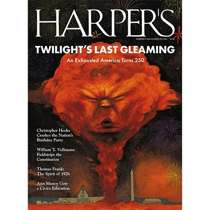 Harper’s Magazine 1-Year Subscription Free at Mercury Magazines