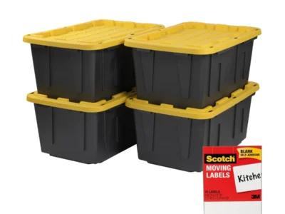Lowe's 27-Gallon Storage Totes Only $7.98