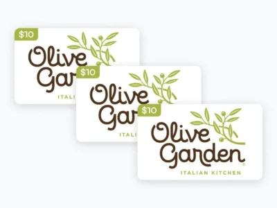 Olive Garden eGift Card Only $44 (Reg. $50) at Giftory