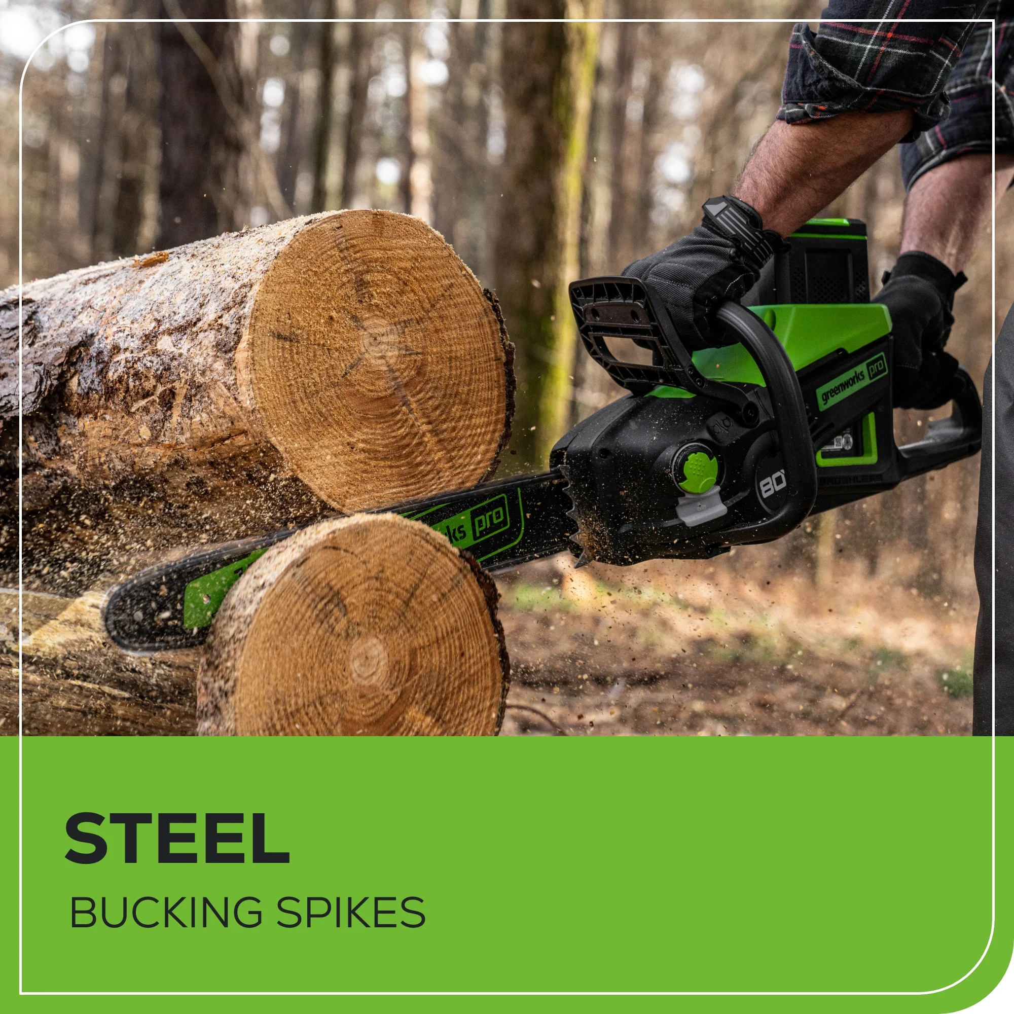 Greenworks 60V 18″ Cordless Brushless Chainsaw Only $170 (Reg. $210)