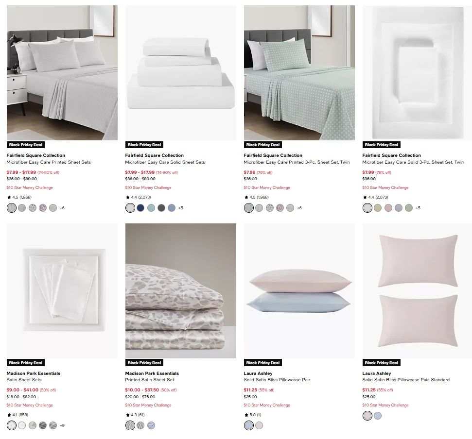 Macy’s Black Friday in July Sale: Sheet Sets & More from $7.99