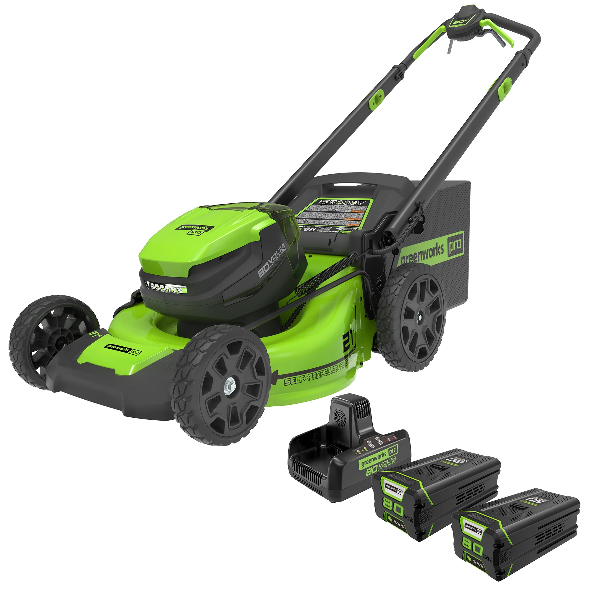 Renewed Greenworks 80V Lawn Mower Only $323 (Reg. $450)