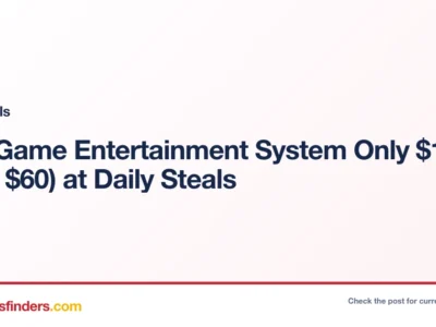 Daily Steals deal card