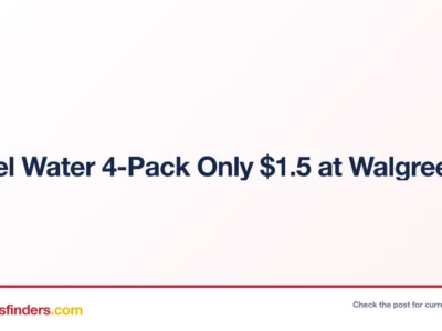 Walgreens deal card