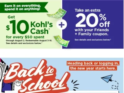 Shop Kohl’s Nike Clearance from $14.30 + $10 Instant Kohl’s Cash on Items Over $25