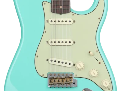 Fender Custom Shop 1959 Stratocaster Journeyman Relic Electric Guitar – Super Faded Aged Sea Foam Green $3300