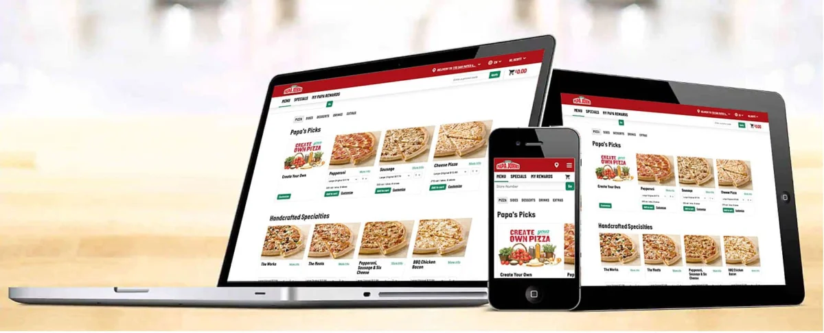 Papa John’s Pizza Ordering Update Deal at Papa John’s