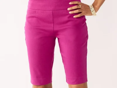 Croft & Barrow Women’s Bermuda Shorts— $11.51 With Stacking Kohl’s Discounts