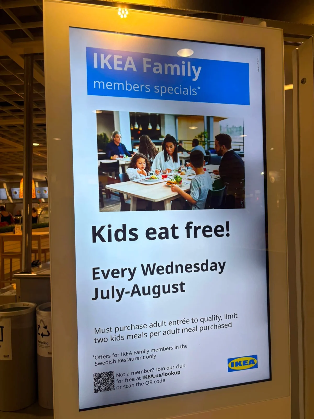 Kids Eat Free at IKEA Every Wednesday This Summer