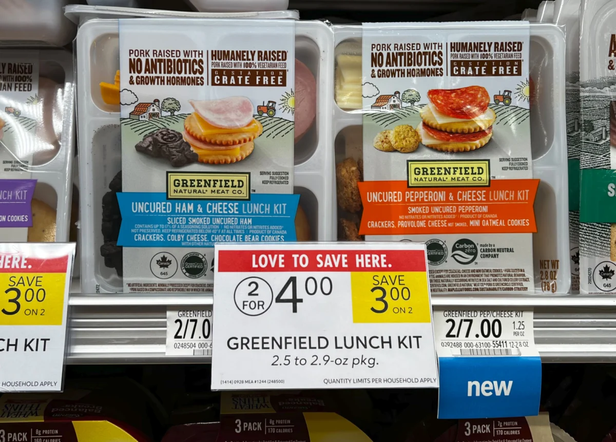Greenfield Protein Lunch Kits Only $1.76 at Publix