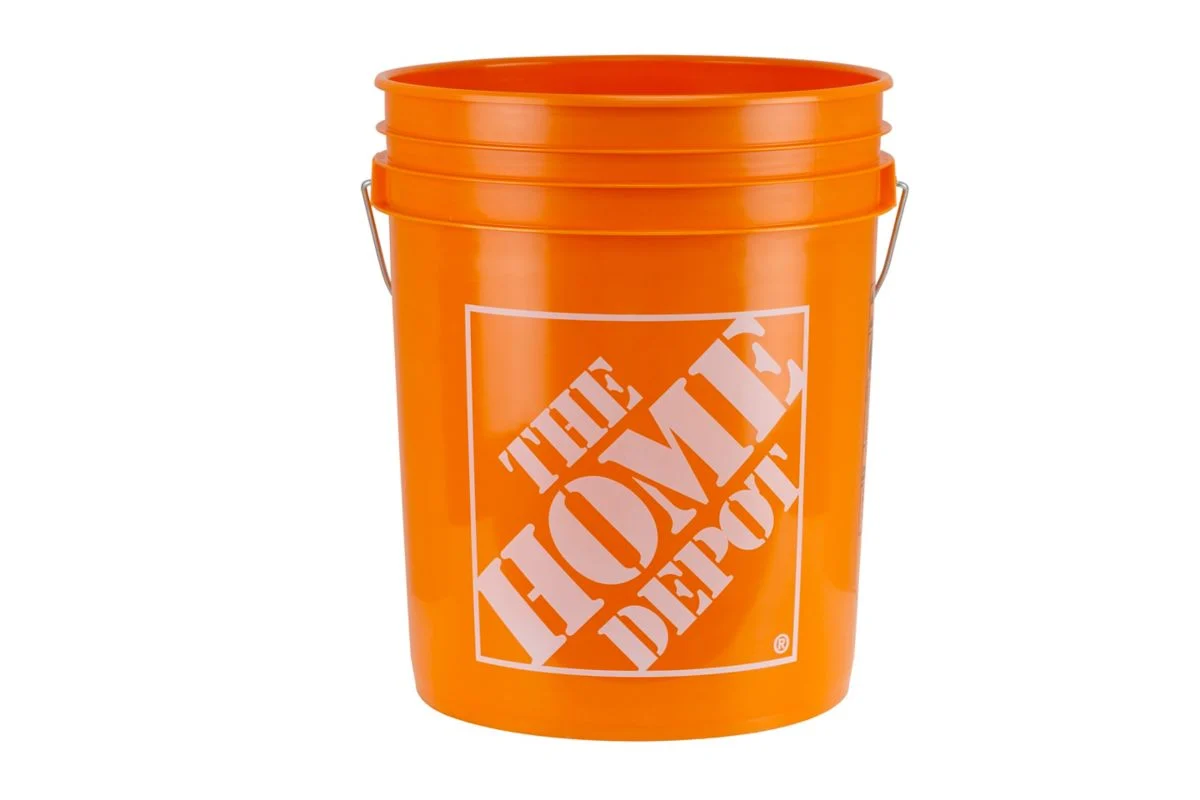 2 Gallon Orange Halloween Bucket Only $2.88 at The Home Depot