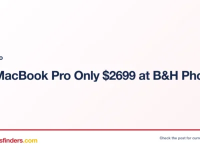 B&H Photo deal card