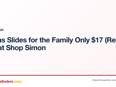 Shop Simon deal card