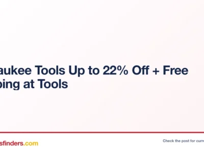 Tools deal card