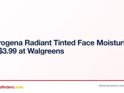Walgreens deal card