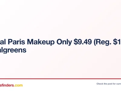 Walgreens deal card