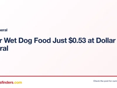 Dollar General deal card