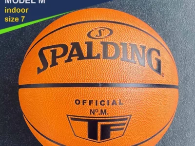 Spalding TF Model M Official Leather Indoor Basketball — size 7 $80, size 6 $105 shipped plus tax; regularly $230