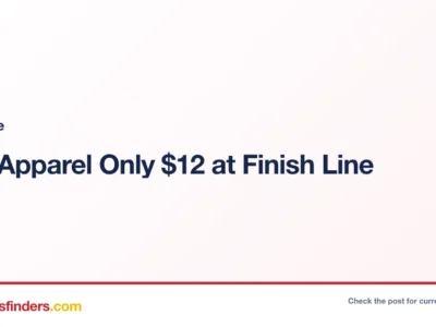 Finish Line deal card
