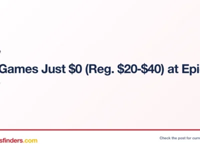 Epic Store deal card