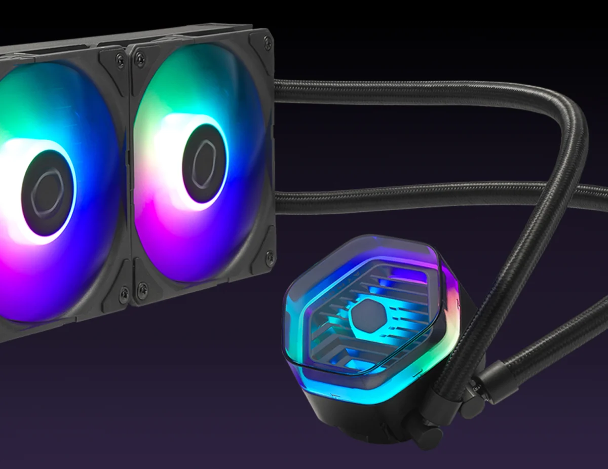 AMD Ryzen 7 7800X3D + Cooler Master Elite Liquid 240 Just