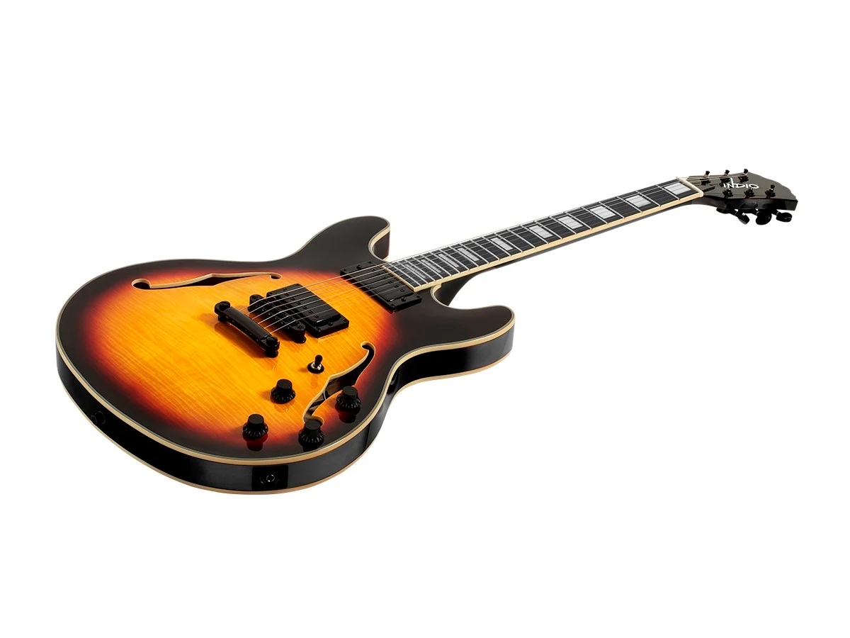 Indio Boardwalk Flamed Maple Guitar $150 Shipped Free at Monoprice
