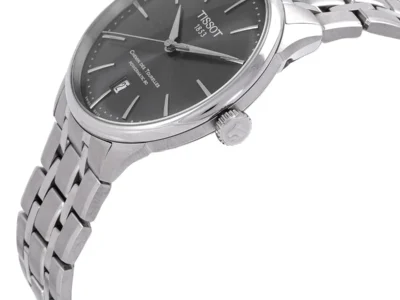 39mm Tissot Chemin Des Tourelles Automatic Grey Dial Men’s Watch $334 + Free S&H