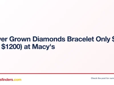Macy's deal card