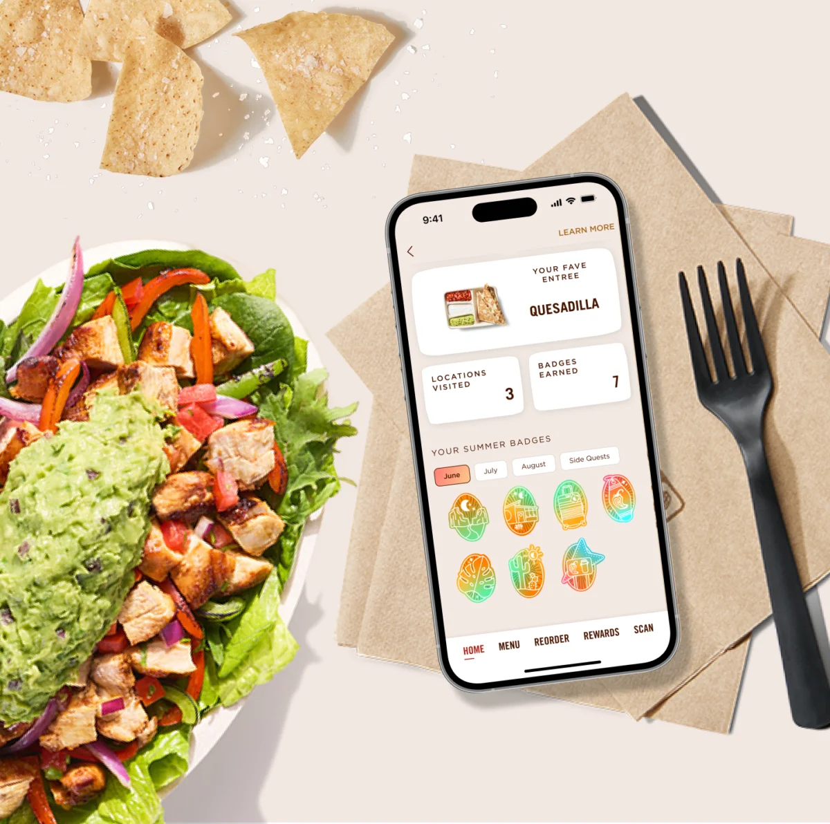 Chipotle Summer of Extras Free Entrees (Save $5)