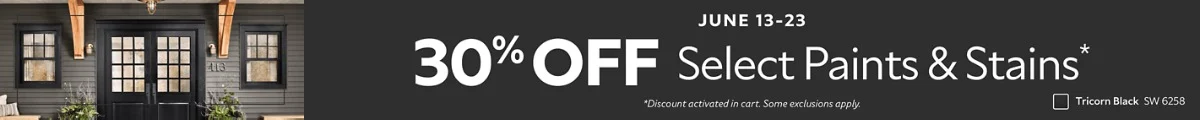 40% Off Paint at Sherwin Williams – August 7‑13 Sale