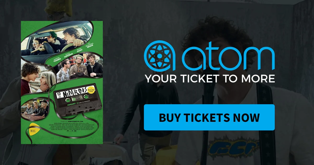Atom Tickets Free Nimrods Movie Tickets – Up to 2 Free Seats