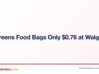 Walgreens deal card