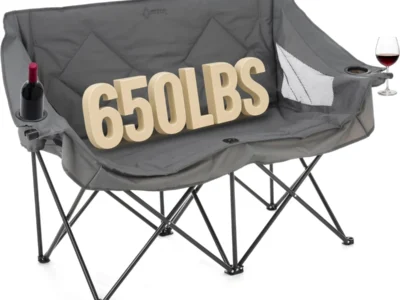 Camping Chair Loveseat $39 Shipped at Amazon