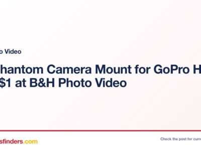 B&H Photo Video deal card