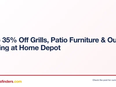 Home Depot deal card