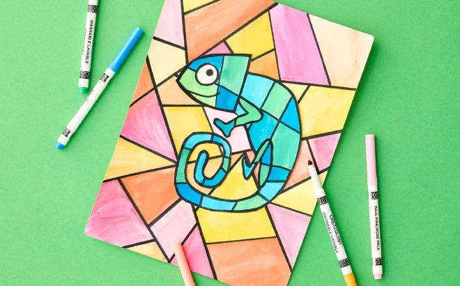 Watercolor Chameleon Event Deal at Michaels