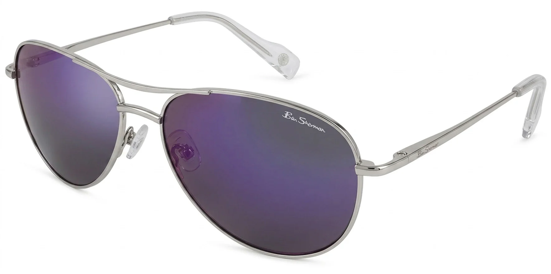 Ben Sherman Kendall Polarized Classic Aviator Sunglasses Only $18