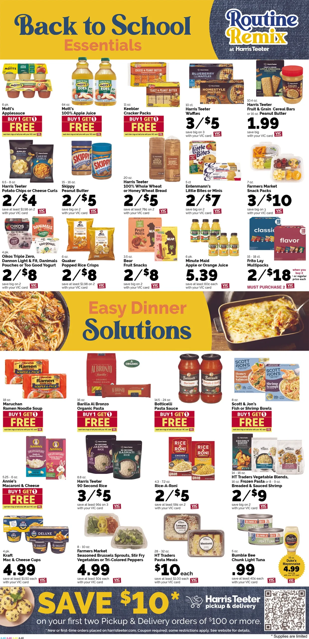 Harris Teeter Weekly Ad 8/12-8/18 Up to 30% Off Groceries at Coupons
